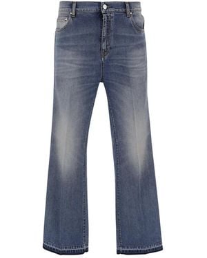 Amiri Jeans ,Blauw ,Katoen Cotton Jeans