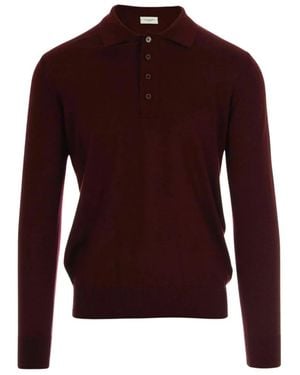 Paolo Pecora Round-Neck Knitwear - Paars