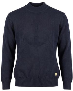 Armor Lux Round-Neck Knitwear - Bleu
