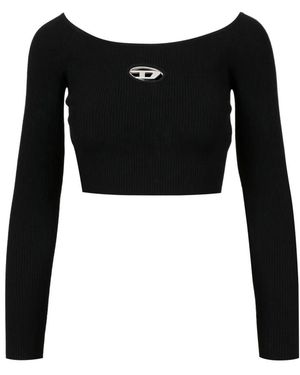 DIESEL Long Sleeve Tops - Negro