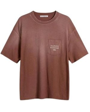 Acne Studios Logo T-Shirt - Bruin