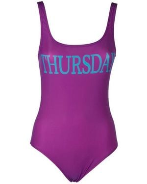 Alberta Ferretti One-Piece - Purple