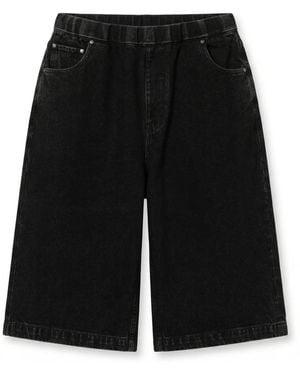 Entire studios Denim Shorts - Black