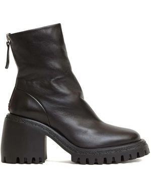 Halmanera Stivaletto Tacco 80 Mm - Schwarz