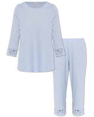 Hanro Pyjamas - Blu