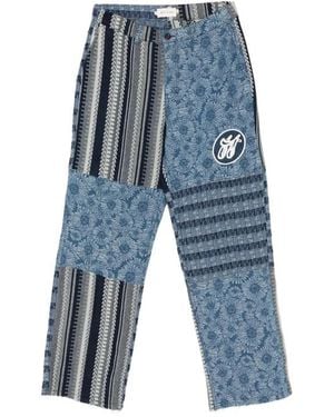 Honor The Gift Wide Trousers - Blue