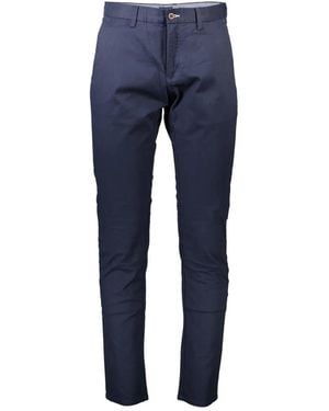 GANT Straight trousers - Blau