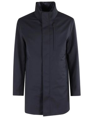 DUNO Single-Breasted Coats - Blue