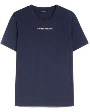 Max Mara T-Shirts - Bleu