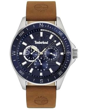 Timberland Accessoires ,Bruin ,Leer Epsom Z Watch - Blauw