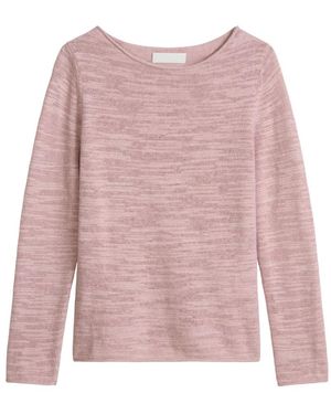 Marc O' Polo Strickpullover Aus Baumwollmix - Pink