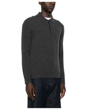 Canali Round-Neck Strickwaren - Schwarz