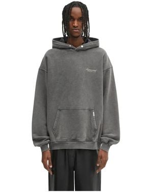 Represent Owners Club Script Hoodie - Grau