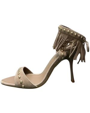 Marc Ellis Schoenen ,Leer High Heel Sandalen - Naturel