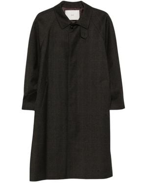 DUNST Single-Breasted Coats - Black