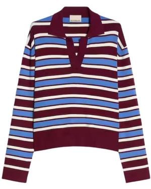 Pennyblack V-Neck Knitwear - Blue