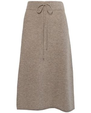 Hèst Midi Skirts - Brown