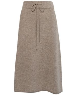 Hèst Midi Skirts - Brown