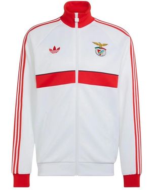 adidas Fitness ,Wit ,Sl Benfica Originals Track Top - Rood