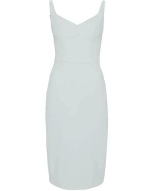 Elisabetta Franchi Midi Dresses - Blue