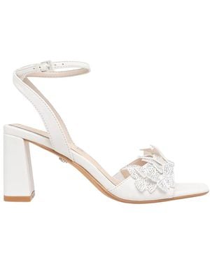 Buffalo High Heel Sandals - Blanco