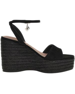 Guess Schoenen ,Zwart ,Everly 2 Sandalen