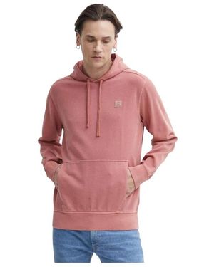 Timberland Logo-Patch Hoodie - Rot