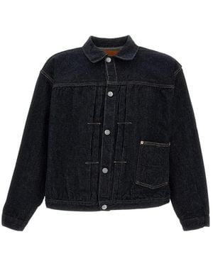 Kaptain Sunshine Denim Jackets - Black