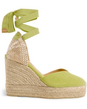 Castañer Wedges - Verde