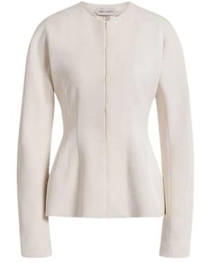 Alberta Ferretti Blazers - White