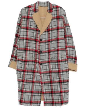 R13 Single-Breasted Coats - Multicolor