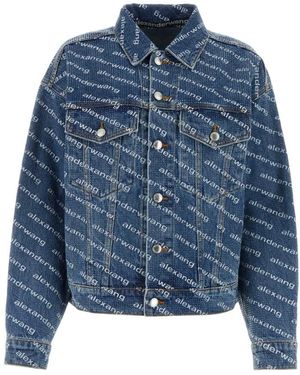 Alexander Wang Denim Jackets - Blauw
