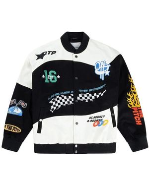 Off The Pitch Bomber Jackets - Noir