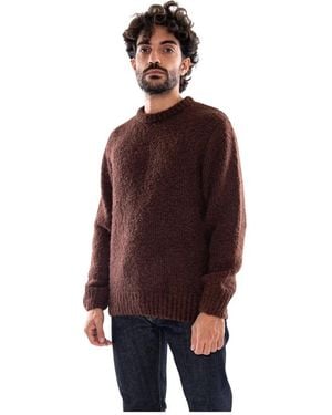Edwin Round-Neck Knitwear - Rosso