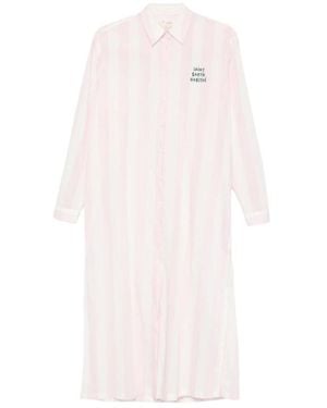 MC2 Saint Barth Shirt Kleider - Weiß