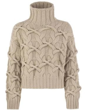 Brunello Cucinelli Cashmere Knitwear - Natural