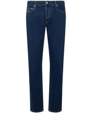 Moorer Slim Fit Jeans - Blue