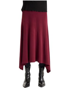 iN FRONT Rokken ,Rood ,Tina Skirt