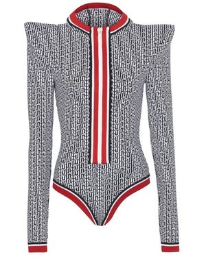 Balmain Body Met Monogram - Blauw