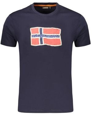 Napapijri T-Shirts - Blue