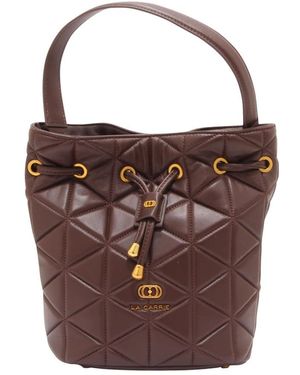 La Carrie Bucket Bags - Marrone
