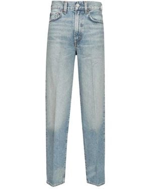 Agolde Straight Jeans - Bleu