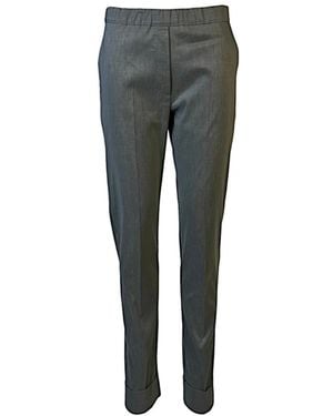 D.exterior Slim-Fit Pants - Gray