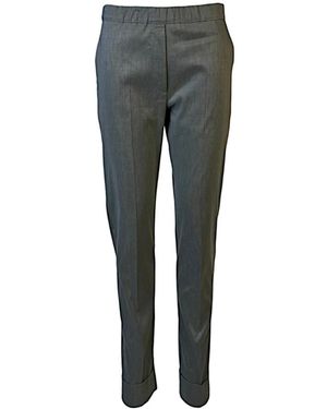 D.exterior Slim-Fit Trousers - Grey