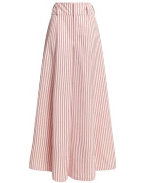 WEILI ZHENG Wide Trousers - Pink