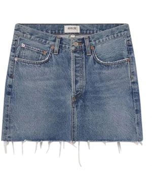 Agolde Denim Skirts - Blue