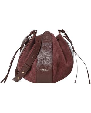 Coccinelle Bucket Bags - Rosso