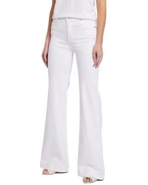 7 For All Mankind Wide Jeans - White