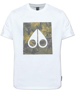 Moose Knuckles T-Shirts - Blanc