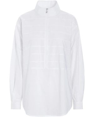 Bitte Kai Rand Jassen ,Wit ,Katoen Elegant Shirt
